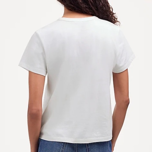Madewell Cotton Perfect Crewneck Tee - Picture 4 of 7